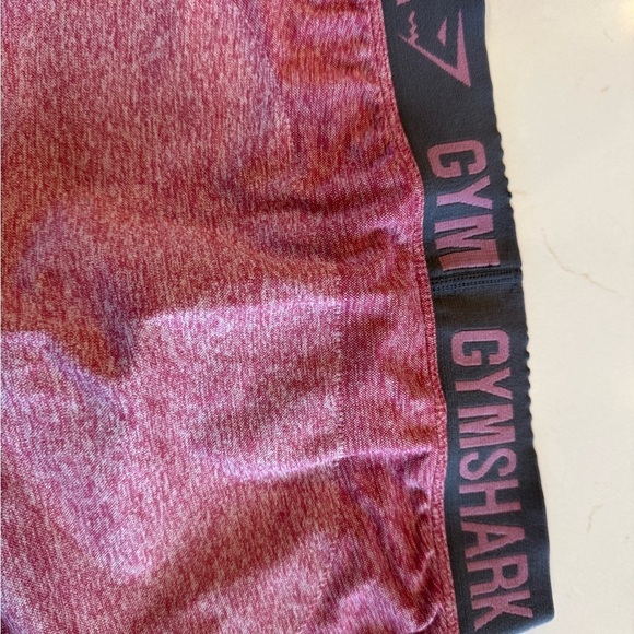 Gymshark Heathered Pink/Red Legging / Best Fit Xsmall - Small - Picture 7 of 9